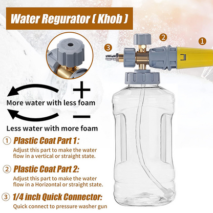 Cannone Schiumogeno ad Alta Pressione per Lavaggio Auto