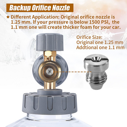 Cannone Schiumogeno ad Alta Pressione per Lavaggio Auto