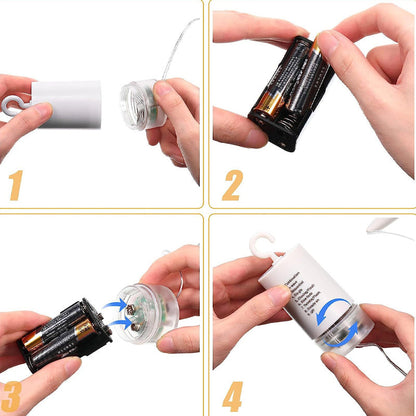 🔥 Luci a Stringa Solari a Fuochi d’Artificio per Giardino e Feste